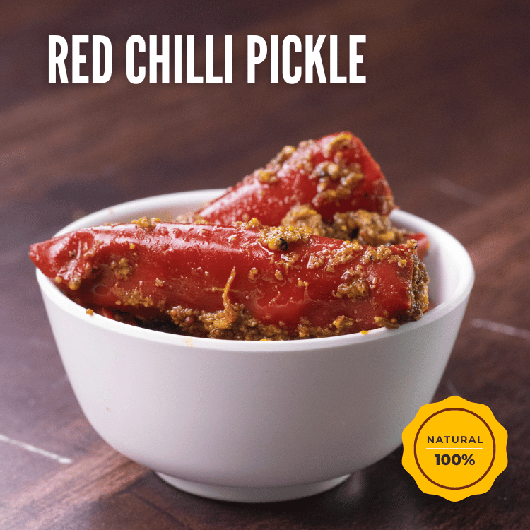 Mango & Red Chilli Pickle Combo (200gms Each) - Pack of 2